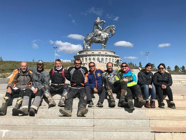 7 Day Easy Mongolia South Guided Enduro Motorcycle Tour with Off-roads and River Crossing photo 6