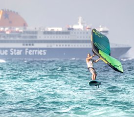 6 jours en stage de wing foil à Theologos, Rhodes, Égée-Méridionale, Grèce - Photo 2