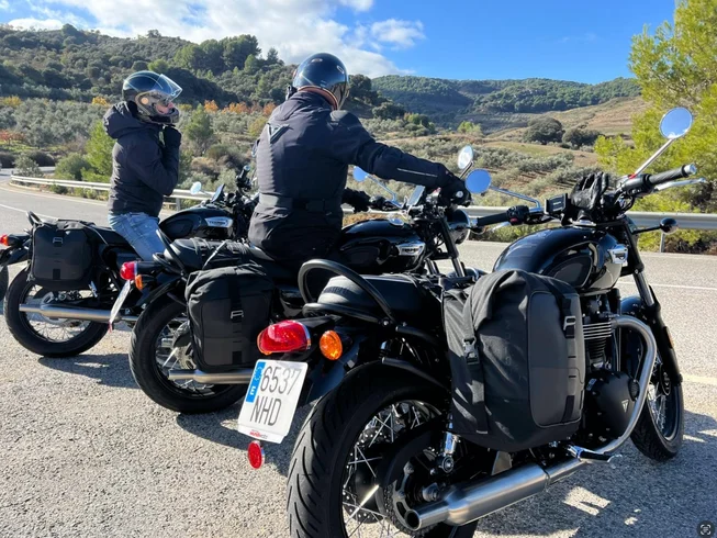 4 Day Guided Retro Motorcycle Premium Tour Experience in Authentic Inland Andalusia, Spain photo 2