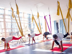 12 Day 100-Hour Aerial Yoga Teacher Training in Rishikesh, India