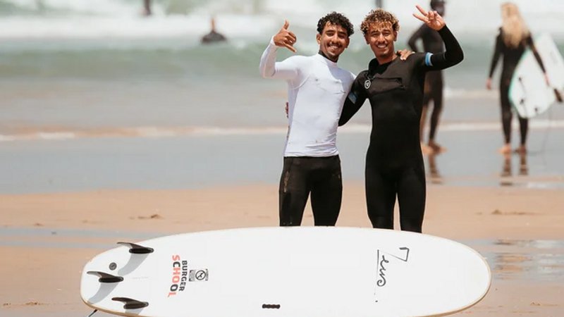 8 Tage Mittelstufe Green Wave Surf Progressor Camp in Tamraght, Marokko