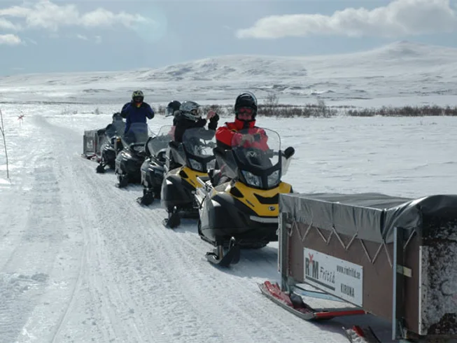8 Day Guided Snowmobile Tour in Sweden, Norway, and Finland