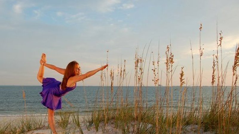 Zen yoga woman doing meditation on beach - wellness concept. Fem - Alabama  Medical Group