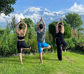 Retiro de yoga y meditación de 3 días con vista a las montañas del Himalaya cerca de Pokhara, Nepal - Photo 3