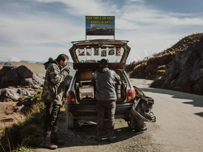 4 Day Guided Volcanos and Hot Springs Motorcycle Tour in The Andes, Colombia photo 10