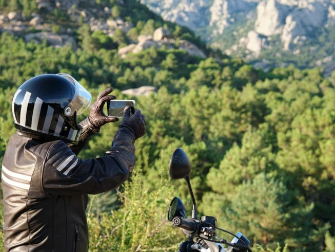 Non-Residential Motorcycle Day Ride through the Iskar Gorge to the Eyes of God Cave in Bulgaria