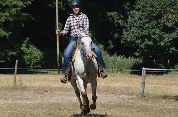 8-Daagse Natuurlijke Western Paardrijvakantie in Castell'Azzara, Toscane, Italië