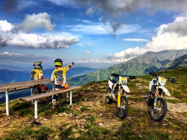 7 Day Kings Trail Romania Guided Motorcycle Tour, the Best Tracks in the High Carpatian Mountains