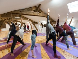 22 jours en stage pour découvrir un cours de yoga authentique Module 1 intensif à Saint-Just-d'Avray, Beaujolais