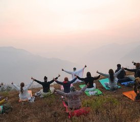 54 jours-500h en formation de professeur de yoga hatha, vinyasa, restauratif à Rishikesh, Inde - Photo 5