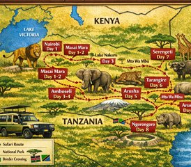9 jours en stage d’incroyable circuit au Kenya et en Tanzanie - expérience de safari partagé - Photo 2