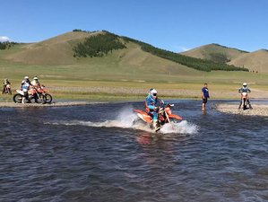 7 Day Easy Mongolia West Guided Enduro Motorcycle Tour with Ger Camping
