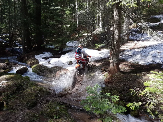 6 Day Skiing and Enduro Guided Motorcycle Tour in Banya, Blagoevgrad Province photo 4