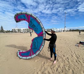 98 Tage Anfänger und Mittelstufe Kitesurf Camp in Essaouira, Marokko - Photo 1