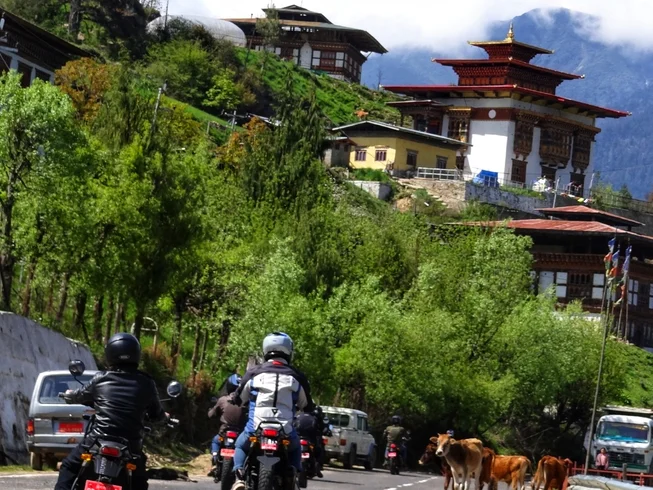 10 Day Eastern to Western Bhutan Guided Motorcycle Tour on Royal Enfield photo 7