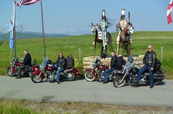 8 Day Self-Guided Ice Fields Motorcycle Tour in North-Western Canada