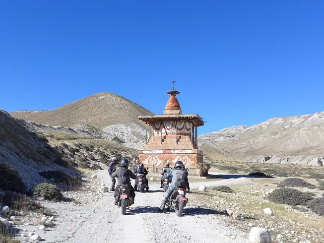 11 Day Ride to Upper Mustang Guided Motorcycle Tour in Nepal photo 6