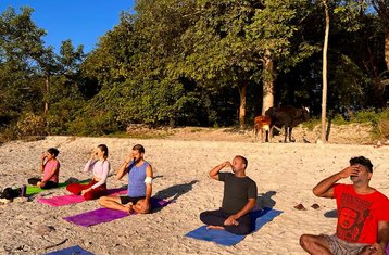 3 días de retiro de meditación y yoga en Rishikesh, India