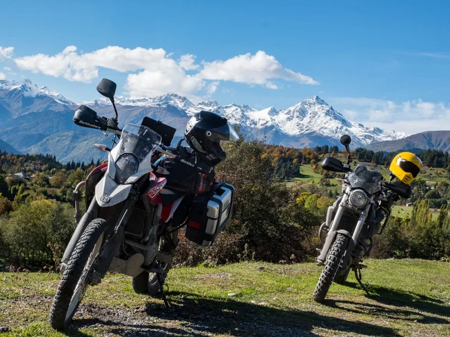 10 Day East Meets West Guided Motorcycle Tour in Georgia 