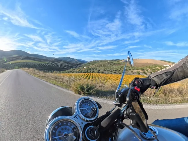 4 Day Guided Retro Motorcycle Premium Tour Experience in Authentic Inland Andalusia, Spain photo 9