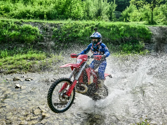 1 Day Non-Residential Guided Off-Road Motorbike Adventure with Gear and Guide in Kršan, Croatia photo 2