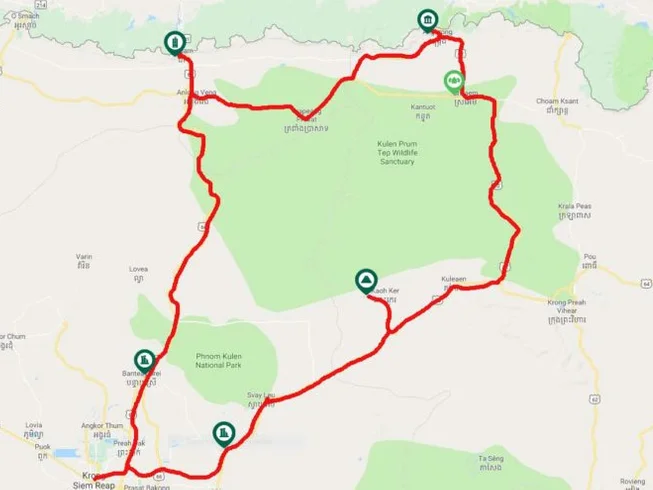 5 Day Private Guided Motorcycle Tour in Cambodia photo 3