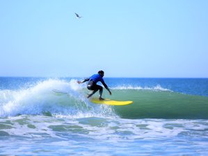 5 Day Surf and Yoga Holiday with SUP and Kayaking at Al Karob Guia, Algarve, in Portugal