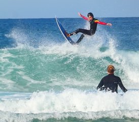 86 jours en stage de surf à Sintra, Portugal - Photo 1