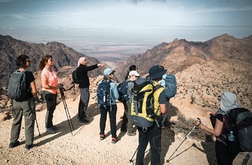 9 Day Hiking Tour in Jordan: Dana to Petra Trek with Wadi Rum and the Dead Sea