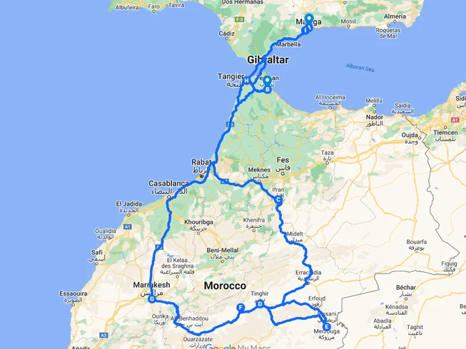 9 Day Atlas and Desert Guided Motorcycle Tour in Morocco from Malaga, Spain photo 4