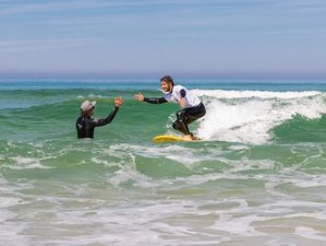 7 jours en stage de surf entre l'océan et les lacs sous les pins à Biscarrosse, France