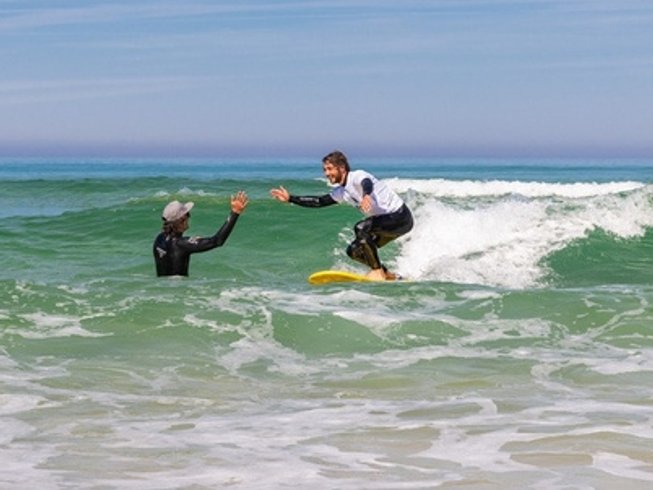 Monkey Surf Biscarrosse Landes lake and ocean surf camp pines