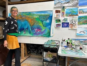 8 Day Portrait of Bali Mixed Media Painting, Basket-Making and Wellbeing Retreat in Indonesia