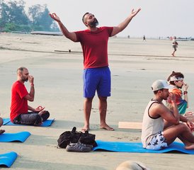 33 jours en stage de yoga à Arambol, Goa du Nord, Inde - Photo 1
