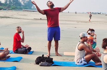 3 Tage Yoga Urlaub in Arambol, Nord-Goa, Indien