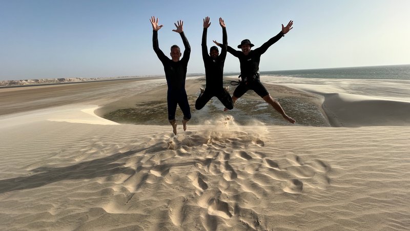 7 Day Wingfoiling Camp for All Levels with Dakhla Breeze Kiteschool in Dakhla, Morocco