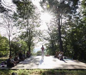 4 jours en stage de yoga pour se mettre en présence et vivre en pleine conscience en Ardèche, France - Photo 5